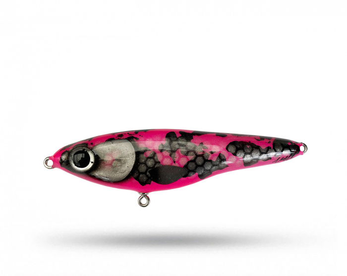 Ulm Gigajerk Jr - Pink Burbot i gruppen Fiskedrag / Jerkbaits hos Örebro Fiske & Outdoor AB (Gigajerk Jr Pinky)